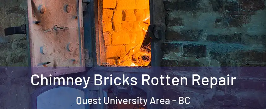  Chimney Bricks Rotten Repair Quest University Area - BC