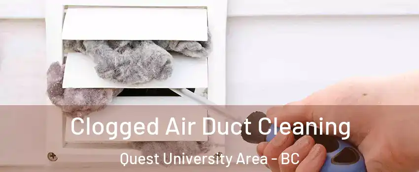  Clogged Air Duct Cleaning Quest University Area - BC