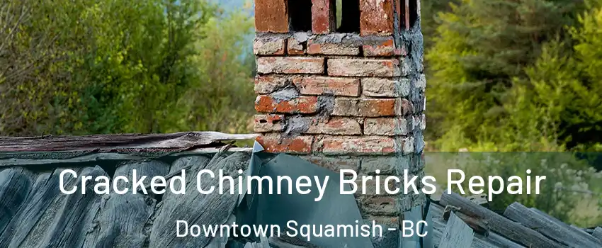  Cracked Chimney Bricks Repair Downtown Squamish - BC