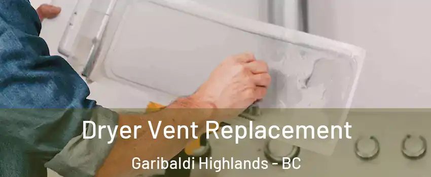  Dryer Vent Replacement Garibaldi Highlands - BC