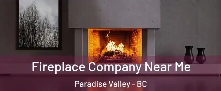 Fireplace Company Near Me Paradise Valley - BC