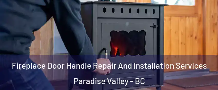 Fireplace Door Handle Repair And Installation Services Paradise Valley - BC