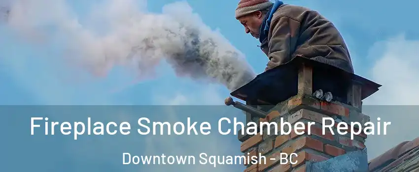  Fireplace Smoke Chamber Repair Downtown Squamish - BC