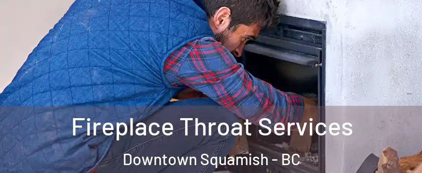  Fireplace Throat Services Downtown Squamish - BC