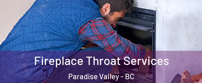  Fireplace Throat Services Paradise Valley - BC