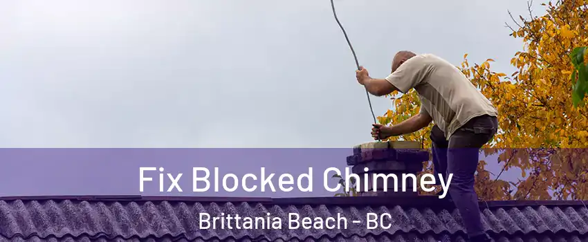  Fix Blocked Chimney Brittania Beach - BC