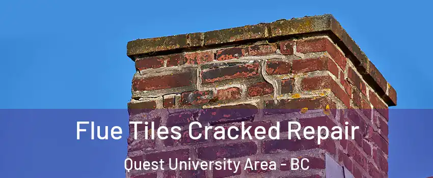  Flue Tiles Cracked Repair Quest University Area - BC
