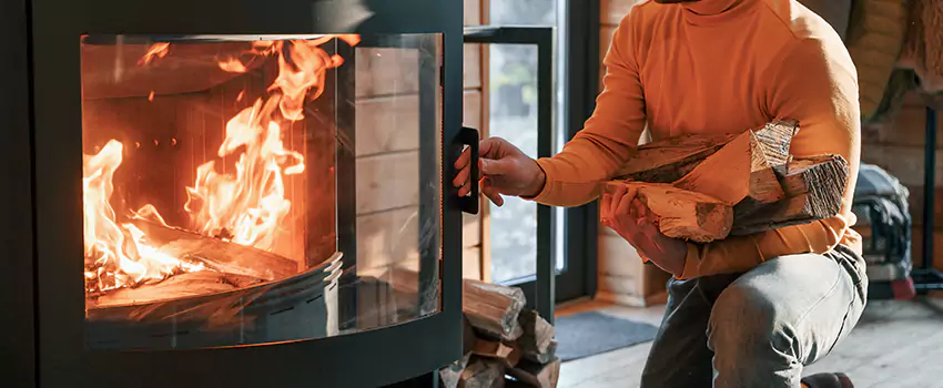 Residential Fireplace Ceramic Glass Installation in Squamish, BC
