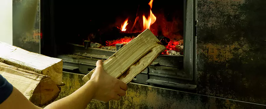 Wood Stove Heat Resistant Wall Repair in Squamish, British Columbia