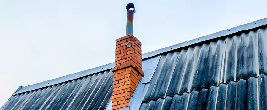 Aluminium Chimney Flashing Repair in Squamish, BC