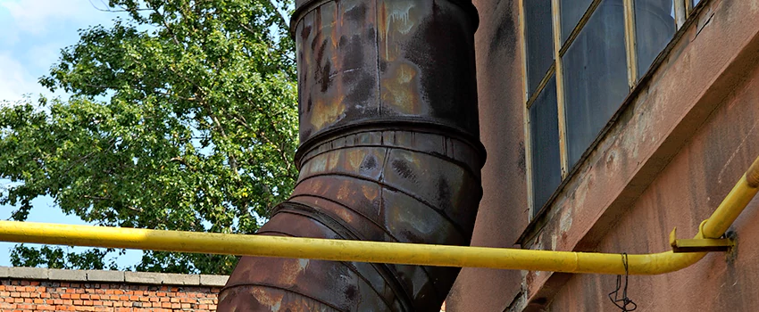 Lightning Protection Installation System for Industrial Chimneys in Squamish, British Columbia