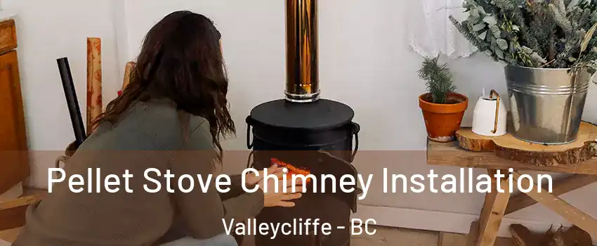  Pellet Stove Chimney Installation Valleycliffe - BC
